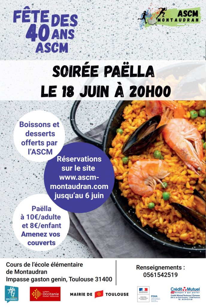 Soirée Paella ASCM