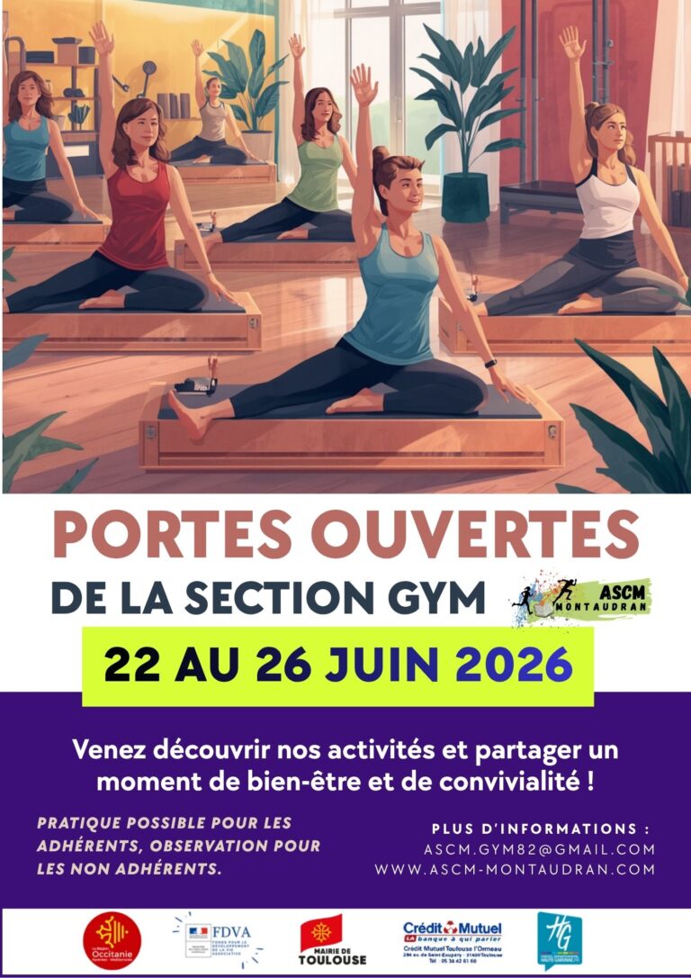 Gym portes ouvertes cours fin juin 2026