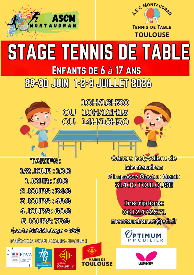 TT Stage Juillet 2026